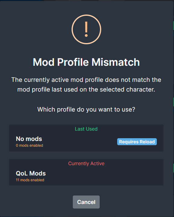 Announcing: Mod Manager v2 (Now with Mod Profiles!)